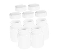 CTIRCHIU 80cc Pill Storage Bottle Lid Portable Capsule Container for Travel Daily Use and Organization for Powder and Tablet Pills