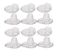 CTIRCHIU 8Pairs Gel Shoe Inserts Ultra Thin Self Adhesive Cushions for Sandals Flip Flops Breathable Toe Gel Pads to Prevent Rubbing Durable Foot Protection for Shoe Types