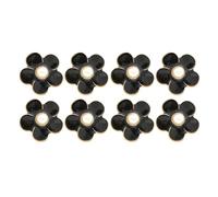 CTIRCHIU 8pcs DIY Flower Accessory for Shoe Decor Elegant Alloy Floral Decorations for Crafting No Sew Adhesive Design for Custom High Heels for Personal Style