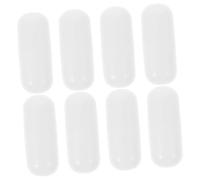 CTIRCHIU 8pcs Mini Empty Lipstick Capsules Fillable Tubes for Lipstick Samples Travel Openable Capsules Box