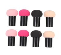CTIRCHIU 8Pcs Mushroom Design Makeup Sponges for Wet Dry Use Fluffy Powder Skin Tone for Daily Makeup Application for Home Salon Use