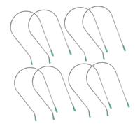 CTIRCHIU 8Pcs U Shaped Electric Heating Curling Clips Hot Roller Securing Clips for Versatile Hairstyling Lightweight Compact Design for Easy Use