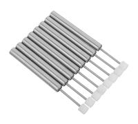 CTIRCHIU 8pcs White Hydraulic Trash Can Damper Piston Replacement with Silent Soft Close Mechanism, Shock Absorber for Kitchen Garbage Bin Lid, Metal Wastebasket Closer Accessories