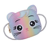 CTIRCHIU Adorable Unicorn Purse and Adults, Mini Cat Shape Crossbody Bag Multi-functional Design, Easy to Carry Pu and Cloth Material Accessory for Everyday Use