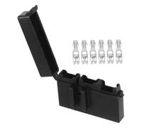 CTIRCHIU Automotive Fuse Holder Block 3-way 30a Fuse Distribution Panel for Marine and Car Organizer Battery Terminal Compatibility