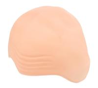 CTIRCHIU Bald Cap for Adults Silicone Bald Head Cover Monk Cosplay Wig Cap Halloween Accessory Fake Scalp for Party