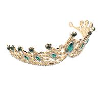 CTIRCHIU Baroque Crystal Tiara Crown Headwear Rhinestone Headdress Fine Craftsmanship for Brides Bridesmaids Women and Girls for Engagements Weddings Parties and Special Occasions