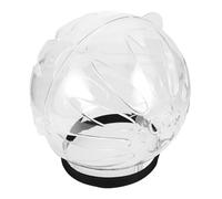 CTIRCHIU Cat Helmet and Grooming, round Abs Material Protective Head Shield with Wider View to Prevent Biting, Suitable for Cats during Surgery and Healing