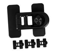 CTIRCHIU Child Safety Locks for Cabinets and Refrigerator Baby Proof Oven Door Latches Multi-Functional Toddler Proof Cabinet Locks for Home 4pcs Black