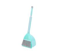 CTIRCHIU Children's Mini Broom and Dustpan Set Blue Child-friendly Cleaning Tools for Indoor Play and Housekeeping for Little Helpers and Boys and Girls Cleaning Activities