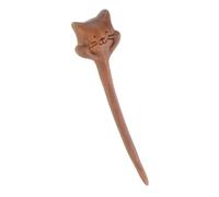 CTIRCHIU Cute Cat Wooden Hair Stick for Women Decorative Hair Chopstick Vintage Style Bun Stick for Parties Cosplay and Anniversaries Unique Chinese Retro Hairpin