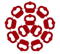 CTIRCHIU Deck Board Spacer 12Pcs 1/4 Inch Decking Alignment Tool for Outdoor Deck Installation with Composite and Pressure Treated Materials