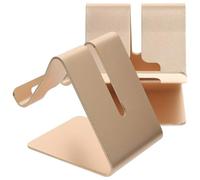 CTIRCHIU Desktop Mobile Phone Stands 2pcs with Portable Design and Strong Stable Support Aluminium Alloy Phone Holder for Office and Dorm Use