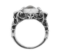CTIRCHIU Devil's Eye Ring Vintage Ring for Men Evil Eye Jewelry for Men Party Accessory Halloween Finger Jewelry