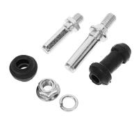 CTIRCHIU Disc Brake Caliper Rebuild Kit Ensuring Excellent Braking Performance and Safety Assurance with Aluminum Alloy and Parts Silver Finish for Motorcycle