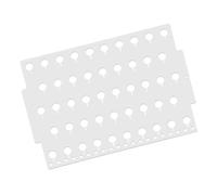 CTIRCHIU Earring Display Rack Prevents Entanglement Wall Mounted Acrylic with Hanging Holes and Decorates the Room for Tassel Earrings for Bedroom or Closet Storage