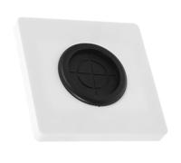 CTIRCHIU Electrical Wall Plate Cover with Cable Pass-Through Hole Outlet Panel for Home and Office Use Easy Installation with Screw Classic White Finish for Organized Wiring