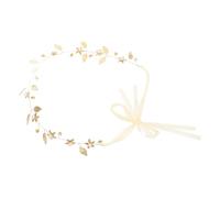 CTIRCHIU Elegant Bridal Leaf Crown Headband with Crystal and Rhinestone Material, Romantic Wedding Hair Accessory for Women and Girls, for Festivals and Concerts