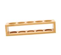 CTIRCHIU Elegant Essential Oil Rack Bamboo Wood Storage Holder for Friends Perfume Organiser