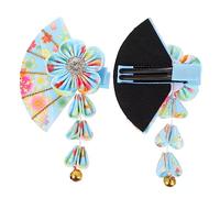 CTIRCHIU Elegant Tassel Bobby Pin for Women Unique Fan Flower Hair Clip Lightweight Decorative Hair Accessories for Various Hairstyles for Friends and Daughters