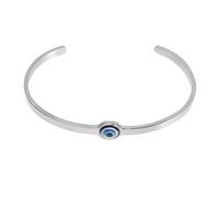 CTIRCHIU Evil Eye Adjustable Open Bracelet for Women Stylish Evil Eye Bangle for Valentine Day Christmas and Special Occasions Elegant Arm Jewelry with Turkish