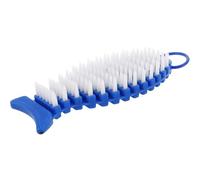CTIRCHIU Flexible nano barbell cleaning brush fish-shaped foldable bristle scrub brush for strength training bar maintenance fitness equipment cleaning tool