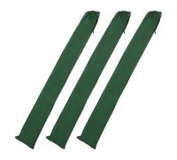 CTIRCHIU Flood Prevention Sandbags Pre-filled Water Barrier Sand Bags 3pcs Canvas with Elastic Band for Flood Control Suitable for Exterior Doors