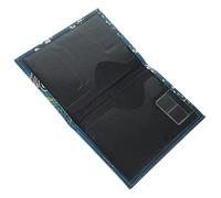 CTIRCHIU Floral Passport Cover Button Closure PU Travel Document Holder RFID Protection Suitable for Travelers and Adventurers Compact Size