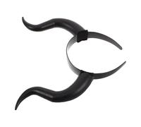 CTIRCHIU Halloween Bull Horn Headband Devil Horns Cosplay Gothic Removable Headband for Costume Party Dress