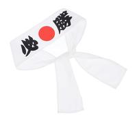 CTIRCHIU Headband White with Sweat Cloth and Absorbing Moderate Width Japanese for Karate Martial Arts for Sports Exercise Cooking and Ninja Activities