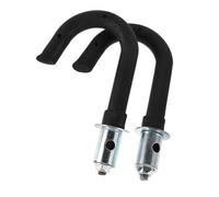 CTIRCHIU Heavy Duty Telescoping Ladder Hooks with Antifall Mechanism High Strength Roof and Garage Extension Ladder Hangers Detachable Stabilizer for Outdoor Use