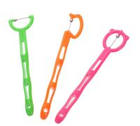 CTIRCHIU Kids Tongue Trainer Oral Muscle Exerciser 3-Piece Set for Speech Improvement Safe Articulation Tool for Tongue Agility for Speech Therapy and Pronunciation Skills