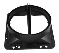 CTIRCHIU Kitchen Smoke Valve for Range Hood Exhaust Fan Durable Non Return Valve Base High Performance Smoke Prevention for Cleaner Kitchen Compatible with Various Range Hood Models