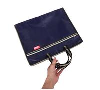 CTIRCHIU Large Capacity Document Bag with Handle Dual Layer Oxford Fabric File Organizer for Papers Books and Laptops Portable Tote for Meetings and Storage