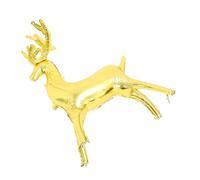 CTIRCHIU Large Standing Reindeer Balloon Realistic Elk Design for Christmas Party Decorations Aluminum Foil Christmas Decor Stable and Engaging Holiday Decor for Festive Events