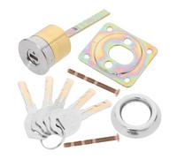 CTIRCHIU Lock Cylinder Replacement for Home Office Commercial Use Secure Desk Drawer File Cabinet and Garage Door Locks with Keys Versatile Compatible Design