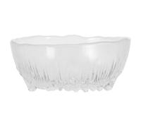 CTIRCHIU Luxury Glass Manicure Hand Soak Bowl for Efficient Dead Skin Removal and Cuticle Softening, round Shape with Sl esign, for Home Nail Tech Supplies and Nail Art Hand Basin