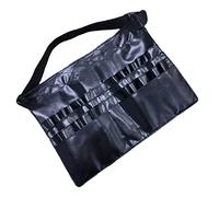 CTIRCHIU Makeup Brush Storage Bag Professional Makeup Waist Bag Portable Pu Belt Pouch with Large Capacity for On-The-go Cosmetics Organization