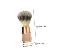 CTIRCHIU Men Beard Grooming Brush Portable Nylon Brush with Soft Bristles for Shaving and Styling Compact for Travel and Home Use Outstanding Workmanship and Comfort