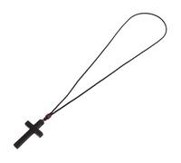CTIRCHIU Natural Wooden Cross Pendant Necklace for Men Women Boys Jesus Crucifix for Car Mirror Hanging Symbol of Faith and Blessings for Loved Ones