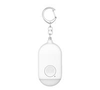 CTIRCHIU Personal Emergency Alarm for Women Mini Safe Alarm with Loud Siren and LED Light, Attachable on Keys or Bag, Plastic Material for Self Defence and Night Workers