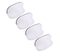 CTIRCHIU Polyester Mesh Laundry Bags Shoe Cleaner Machine Bags White with Zipper Closure 4pcs Washer Compatible for Trainers and Shoes After Workouts