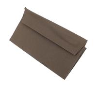 CTIRCHIU Portable Canvas Notebook Cover with Zipper, Lightweight Journal Case with Multiple Compartments, Sleek Modern Design for Office and Journaling Use