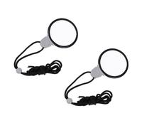 CTIRCHIU Portable Hanging Magnifiers Lightweight Design 2pcs with Glass Lens with Necklace Chain Convenient Reading Aid for Seniors and Elderly for Travel Use and Book Reading