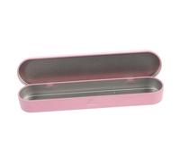 CTIRCHIU Portable Mini Metal Tin Box with Hinged Lid Rectangular Iron Storage Case for Ear Picks and Tongue Scraper Multifunctional Design Suitable for Home and Office Use