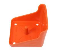 CTIRCHIU Salt Block Feeder Box for Livestock and Cattle Made of Sturdy Pe Material Thickened Design Suitable for Commerce Livestock Farms Orange Colour