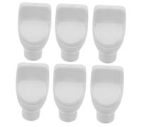 CTIRCHIU Scale Bathroom Accessory for Dolls Easy to Clean Sturdy Mini Bathroom Essentials for Dollhouse Play Toilet Furniture Model for Tiny House Scenarios