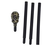 CTIRCHIU Scepter Staff Cane Accessory for Halloween Costume Mystical Ancient Themed Walking Stick Prop Lightweight Design for Cosplay for Parties and Festivals