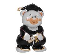 CTIRCHIU Self-standing Brown Bear Foil Balloon for Graduation Ceremonies with Easy Setup and Aluminum Film Material, Graduation Season Party Decoration and Photoshoot Backdrop Balloon