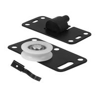 CTIRCHIU Sliding Wardrobe Door Roller Pulley Small Metal Sliding Cabinet Door Accessory for Fitted Wardrobes